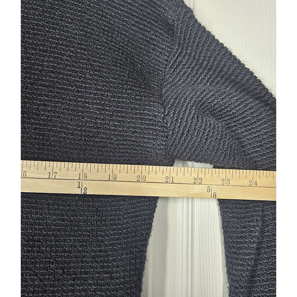 Sweaty Betty Restful Boucle Full Zip Jacket Waffle Knit Black Size M Athleisure - Picture 6 of 9